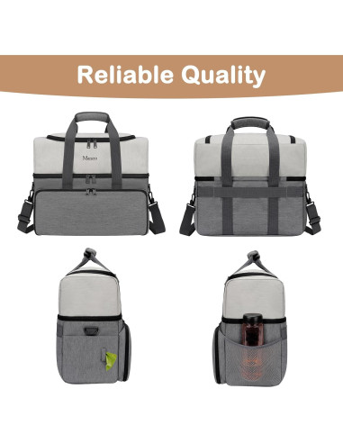 Bolsa de Viaje para Perros Mancro Doble Capa 39x19x35cm