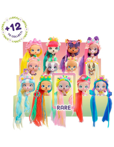 VIP Pets - Vibras de Primavera - Muñeca y 9 Sorprisas