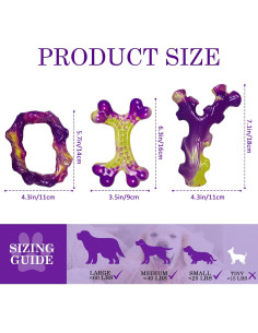 Juguete para perros Frienhund modelo 315 resistente sabor tocino 2