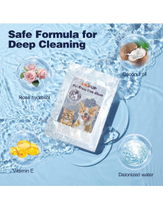 Guantes de Limpieza para Perros UNIPUP - 15 Unidades Aroma Coco 2