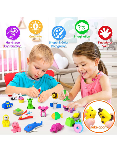 Borradores 3D de Animales Arscniek - Paquete de 70 Piezas