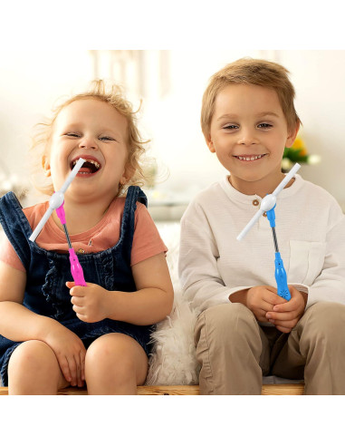 Toyvian 3 Varitas Brillantes LED para Niños con Música