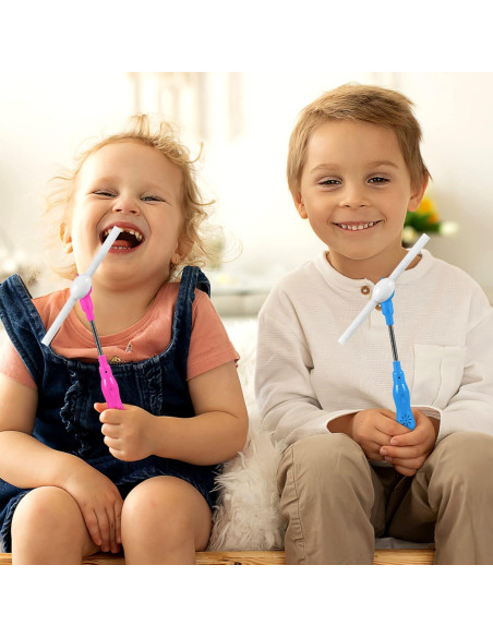 Toyvian 3 Varitas Brillantes LED para Niños con Música