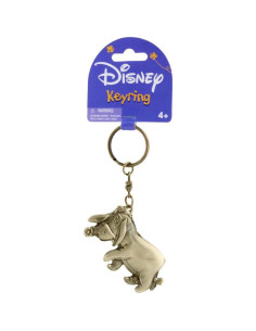 Llave de bronce Eeyore Disney 20x7.6 cm con llavero 2
