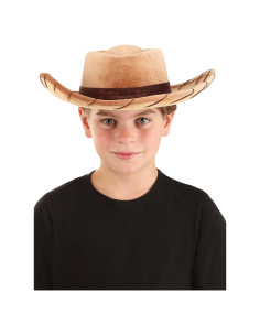 Sombrero de Vaquero Woody Disney para Niños - Ante Marrón