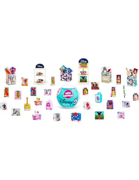 ZURU Mini Brands Disney Set 5 Bolas Sorpresa y Estuche