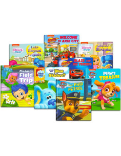 Lector Electrónico Paw Patrol con 8 Libros y Stickers 2