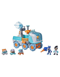 Vehículo de Construcción PJ Masks Romeo con Luces y Sonidos