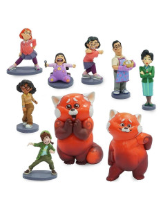 Conjunto de Figuras Deluxe Disney Pixar Turning Red