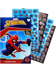 Libro de Stickers Spiderman Disney 200+ para Manualidades 2