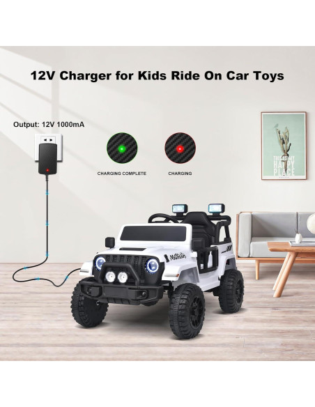 Cargador 12V Venshun para coches eléctricos niños