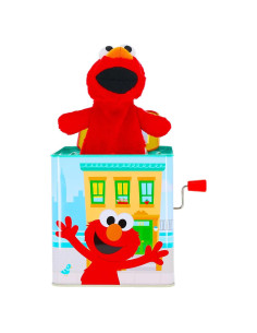 Caja de Sorpresas Elmo Sesame Street - Juguete de Peluche 13.34cm