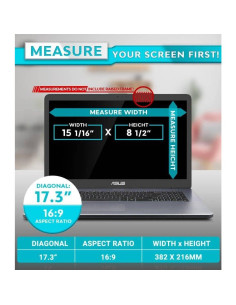 Filtro de Pantalla Privada PYS 17.3" Antirreflejo para Laptop 2