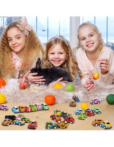 Vileafy 30 Mini Coches de Retroceso para Niños 3-5 Años