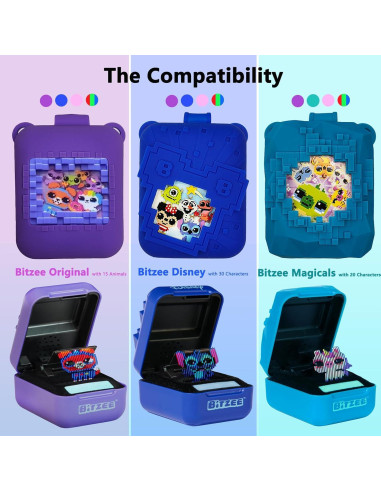 Funda de Silicona JCHPINE para Bitzee Magicals Azul