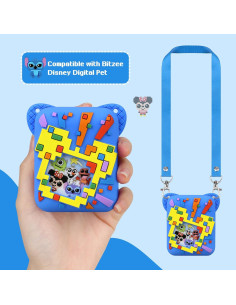 Funda de silicona BOVKE para Bitzee de Disney, azul 2