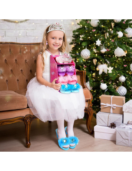 Conjunto de Disfraces de Princesa Jaolex - 3 Pares de Zapatos Conjunto de Disfraces de Princesa Jaolex - 3 Pares de Zapatos