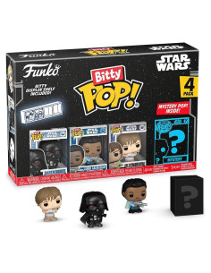 Funko Pop Bitty Star Wars - Paquete de 4 Figuras Mini