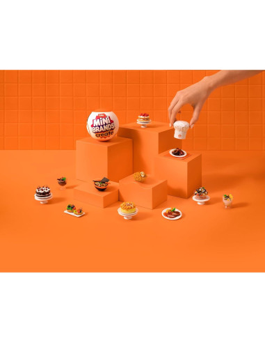 Mini Brands ZURU MasterChef 11 Platos Coleccionables DIY