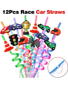 Kit Fiesta Autos de Carreras KELENO 98 Piezas Diversión 2