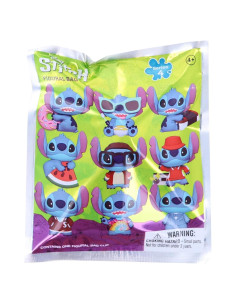 Llavero Figural 3D Disney Lilo y Stitch Serie 4 Aleatorio