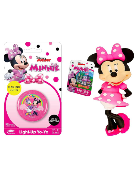 Yoyo Iluminado Minnie Mouse JA-RU 2 Paquetes Juguetes