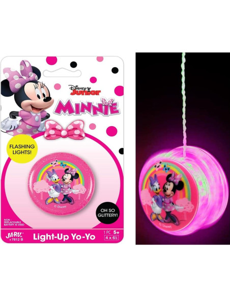 Yoyo Iluminado Minnie Mouse JA-RU 2 Paquetes Juguetes