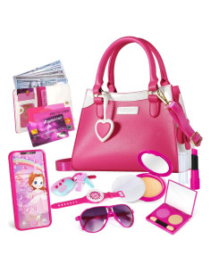 Bolso de Juguete Shemira Rosa para Niñas 3-8 Años