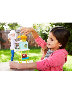 Juego de Muñeca Barbie Apicultora con Colmena y Accesorios 2