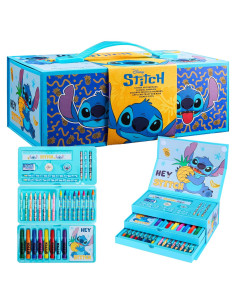Set de Arte Disney Stitch Azul para Niños 4-12 Años
