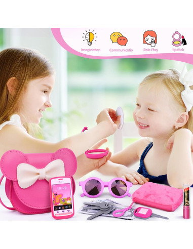 Bolso de Juguete para Niña FFTROC con Set de Maquillaje