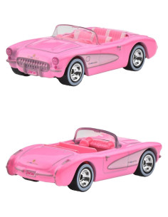 Hot Wheels Barbie 1956 Corvette Diecast Rosa 1:64 2