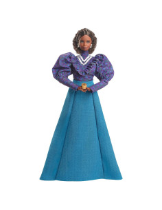 Muñeca Barbie Madam C.J. Walker con Falda Larga y Accesorios