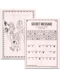 Set de Libros para Colorear Barbie - 4 Libros y Stickers 2