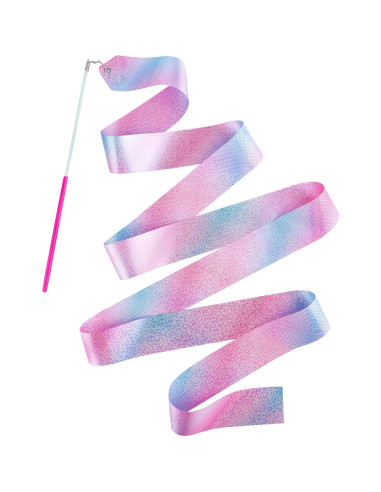 14 Varitas de Cinta de Danza Brillante HiUnicorn 1.98m