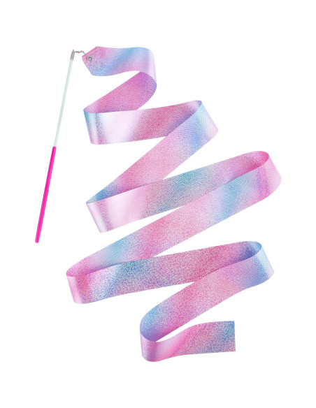 14 Varitas de Cinta de Danza Brillante HiUnicorn 1.98m