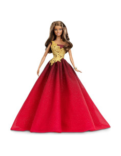 Muñeca Barbie Vacaciones 2016 Mattel con falda roja