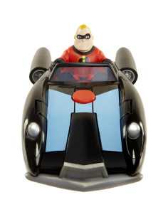 Auto Incredibile Junior y Figura Mr. Increíble Jakks 2