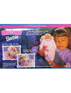 Muñeca Barbie de Cama Cuerpo Suave Mattel 1993 28cm 2