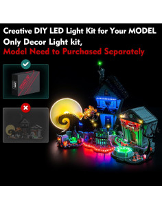 Kit de Luz LocoLee para LEGO El Extraño Mundo de Jack 2