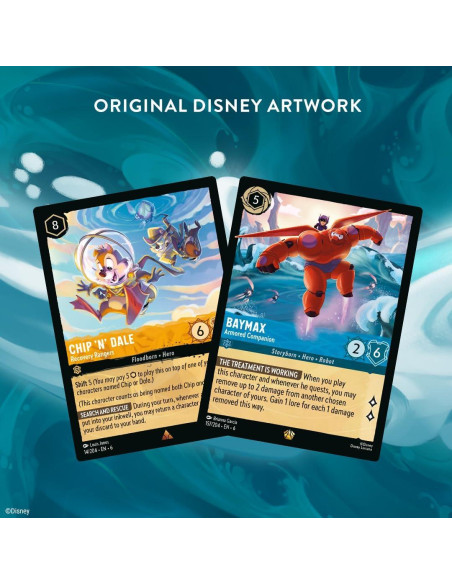 Ravensburger Disney Lorcana Set Coleccionista Azurite Sea Ravensburger Disney Lorcana Set Coleccionista Azurite Sea