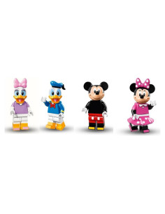 LEGO Figuras Disney Mickey, Minnie, Donald y Daisy 4 Pzas