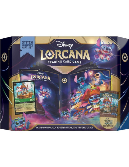 Ravensburger Disney Lorcana Set Coleccionista Azurite Sea Ravensburger Disney Lorcana Set Coleccionista Azurite Sea