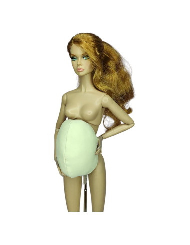 Bultos de Barriga Embarazada Suaves Clothes4BarbieOlena 1/6