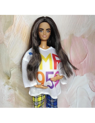 Bultos de Barriga Embarazada Suaves Clothes4BarbieOlena 1/6