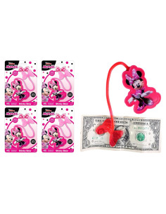 JA-RU Juguete Antiestrés Minnie Mouse 4 Unidades