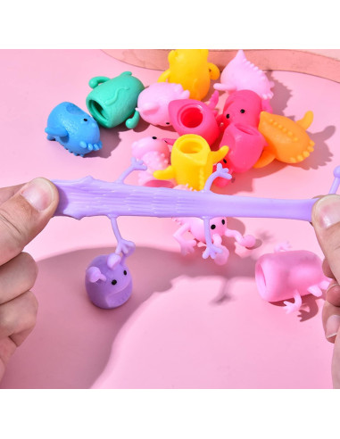 20 Piezas Títeres de Dedo de Monstruo Qiuttnqn Suaves