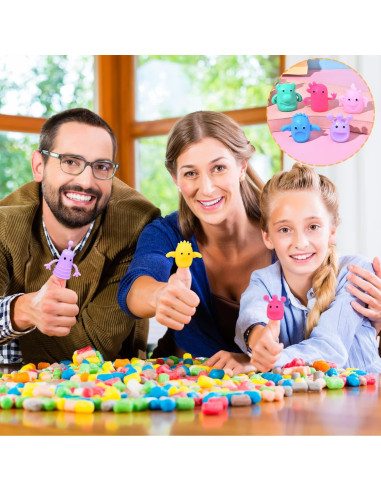 20 Piezas Títeres de Dedo de Monstruo Qiuttnqn Suaves