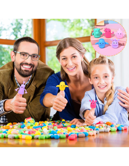 20 Piezas Títeres de Dedo de Monstruo Qiuttnqn Suaves