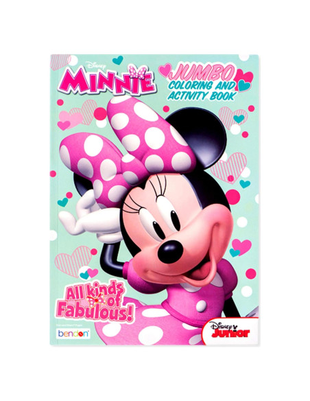 Libro de Colorear Minnie Mouse Disney 80 Páginas Creativo Libro de Colorear Minnie Mouse Disney 80 Páginas Creativo